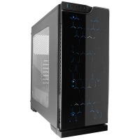 Комп.корпус QUBE без БП QBM91 Black-RGB