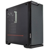 Комп.корпус QUBE без БП QBM91 Backfan Black-RGB