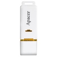флеш-драйв APACER AH223 64GB Белый/Оранжевый