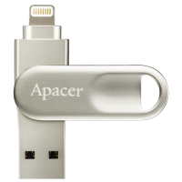 флеш-драйв APACER AH790 32GB Lightning Dual USB 3.1 Серебристый