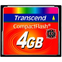 Карта памяти TRANSCEND Compact Flash 4 GB (133X) NEW