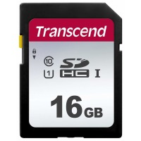Карта памяти TRANSCEND SDHC 300S 16GB UHS-I U1