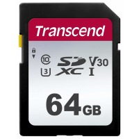 Карта памяти TRANSCEND SDXC 300S 64GB UHS-I U3