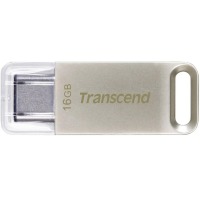 флеш-драйв TRANSCEND JetFlash 850 16GB, Type-C, USB 3.1/3.0 Silver