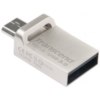 флеш-драйв TRANSCEND JetFlash OTG 880 16GB Metal Silver USB 3.0