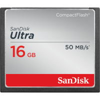 Карта памяти SANDISK CompactFlash 16 Gb Ultra 50MB/s