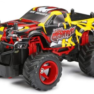 Machine on р/у New Bright 1:24 GRAFFITI TRUCK Yellow (2408F)