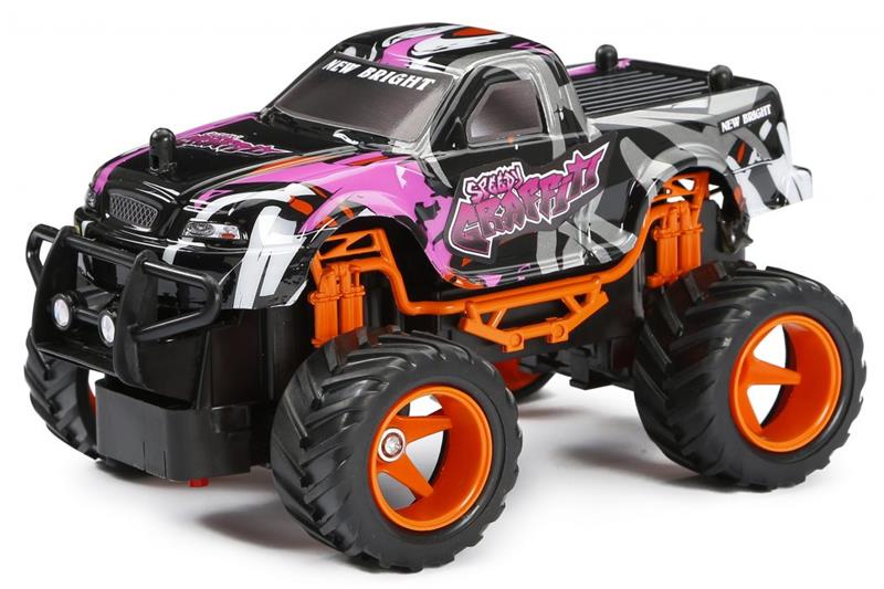 Machine on р/у New Bright 1:24 GRAFFITI TRUCK Violet (2408F)