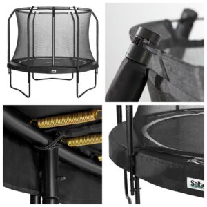 Батут Salta Premium Black Edition COMBO круглый 305 см 554