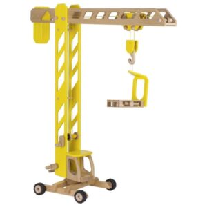 Building crane wood goki (yellow) 55937G