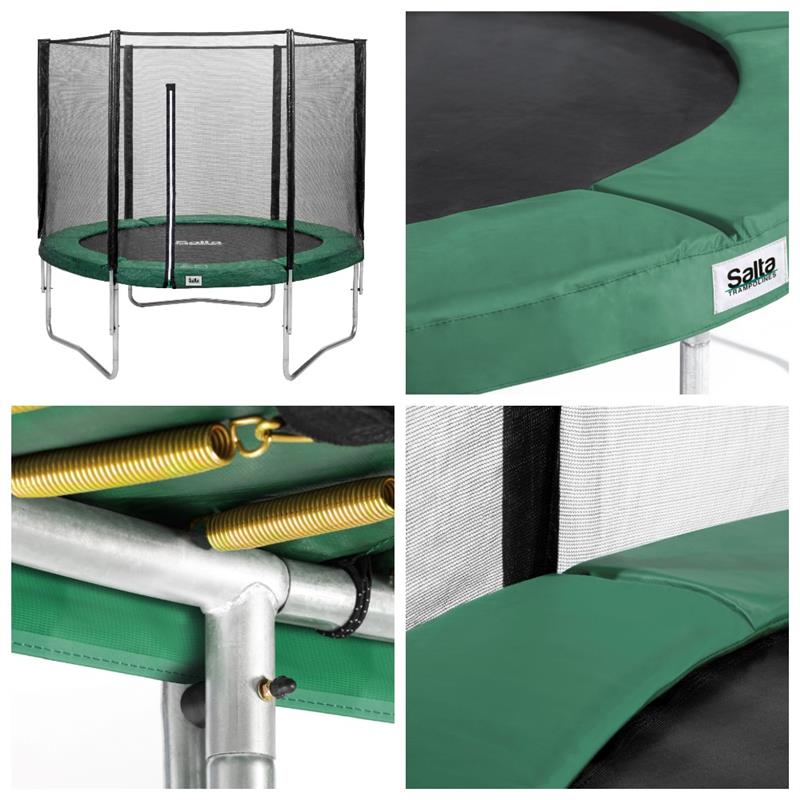 Батут Salta COMBO круглый 251 см Forest Green