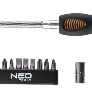 Neo Tools 04-212 Викрутка з гнучким стрижнем, набiр 12 шт