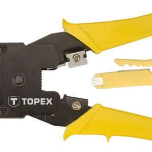 Topex 32D409 Клiщi для обтискання телефонних наконечникiв 4P, 6P, 8P