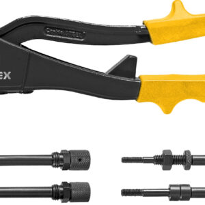 Topex 43E110 Заклепочник для резьбовых заклепок M3, M4, M5, M6