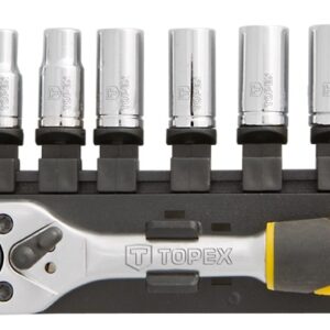 Topex 38D650 Набiр змiнних головок 1/4", 11шт. CrV