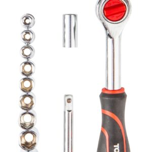 Top Tools Набор торцевых гаечных ключей Top Tools 1/4 ", 23ед.