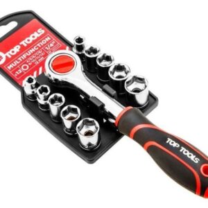 Top Tools Набор торцевых ключей 1/4” 12 шт.