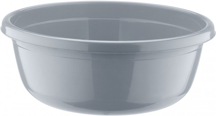 Пластиковий таз 16,5 л Asude Plastik ASD092-сір