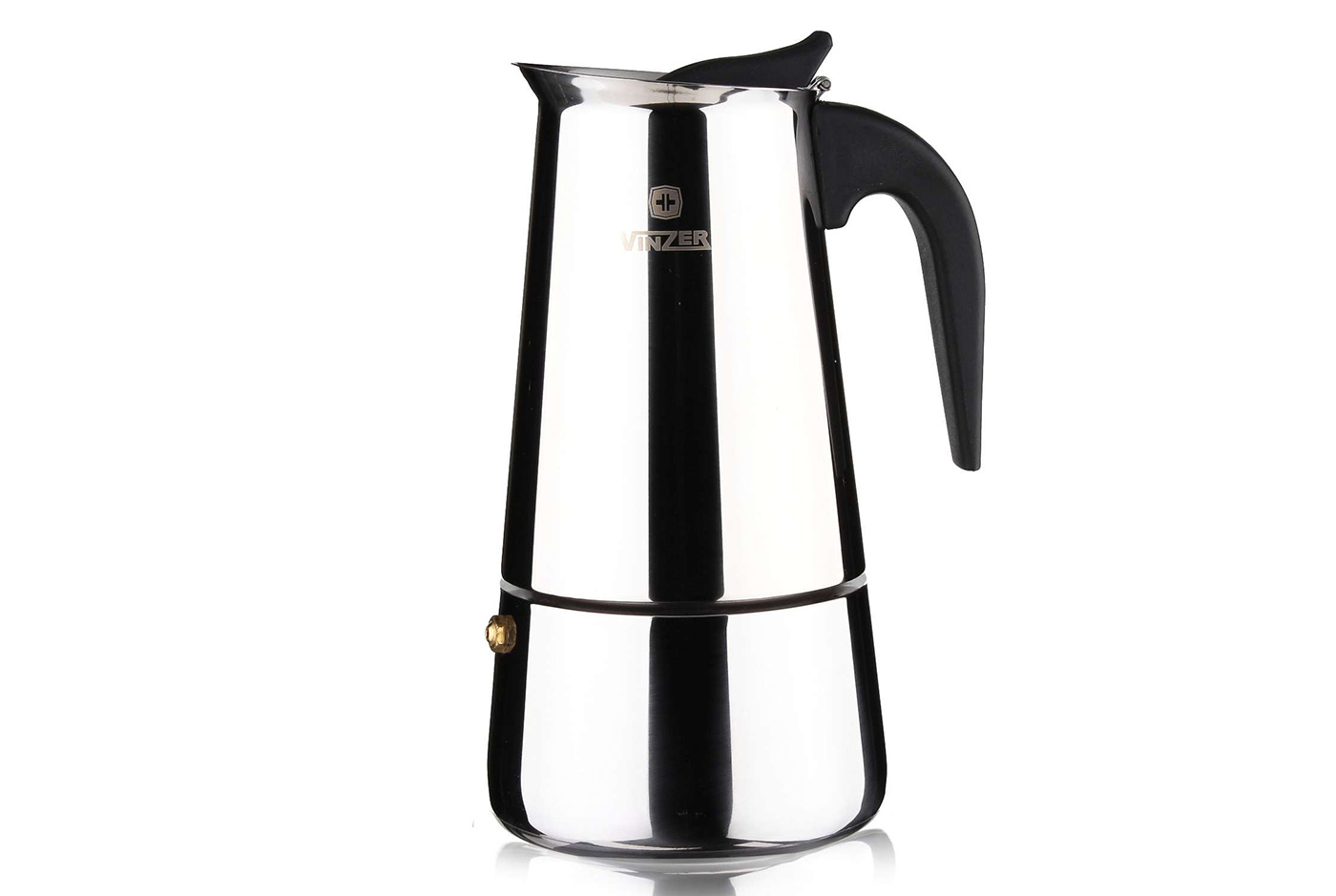 Кавоварка гейзерная Moka Inox Induction 9 чашок по 55 мл Vinzer 89393