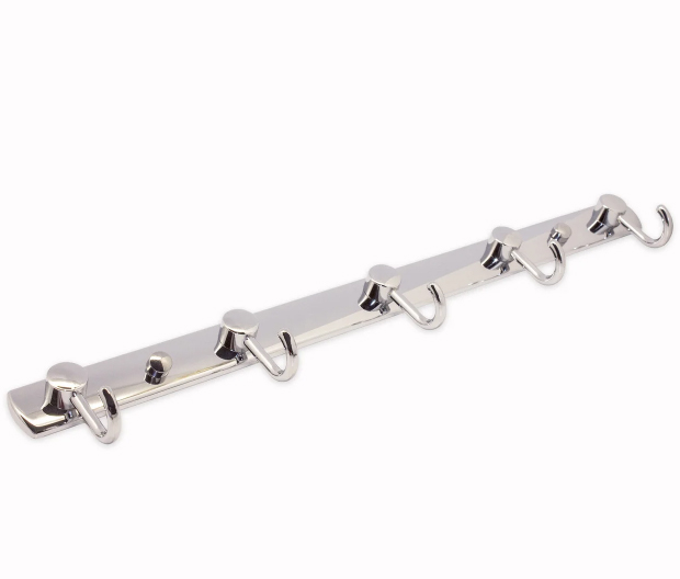 Hooks on lath 5 PC 45.5*4*6.5 cm of хромированного цинкового alloy Besser KM-8205