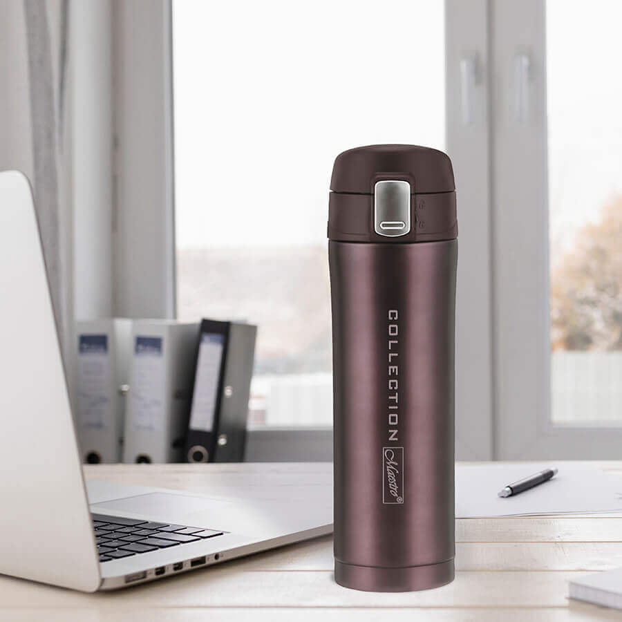 Термокружка Maestro 450 ml MR-1641-45-BROWN