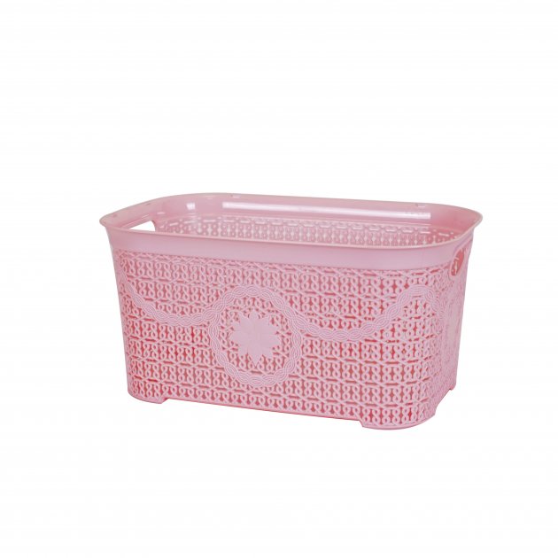 Корзина для зберігання ASUDE PLASTIK 12 л ASD162-рож