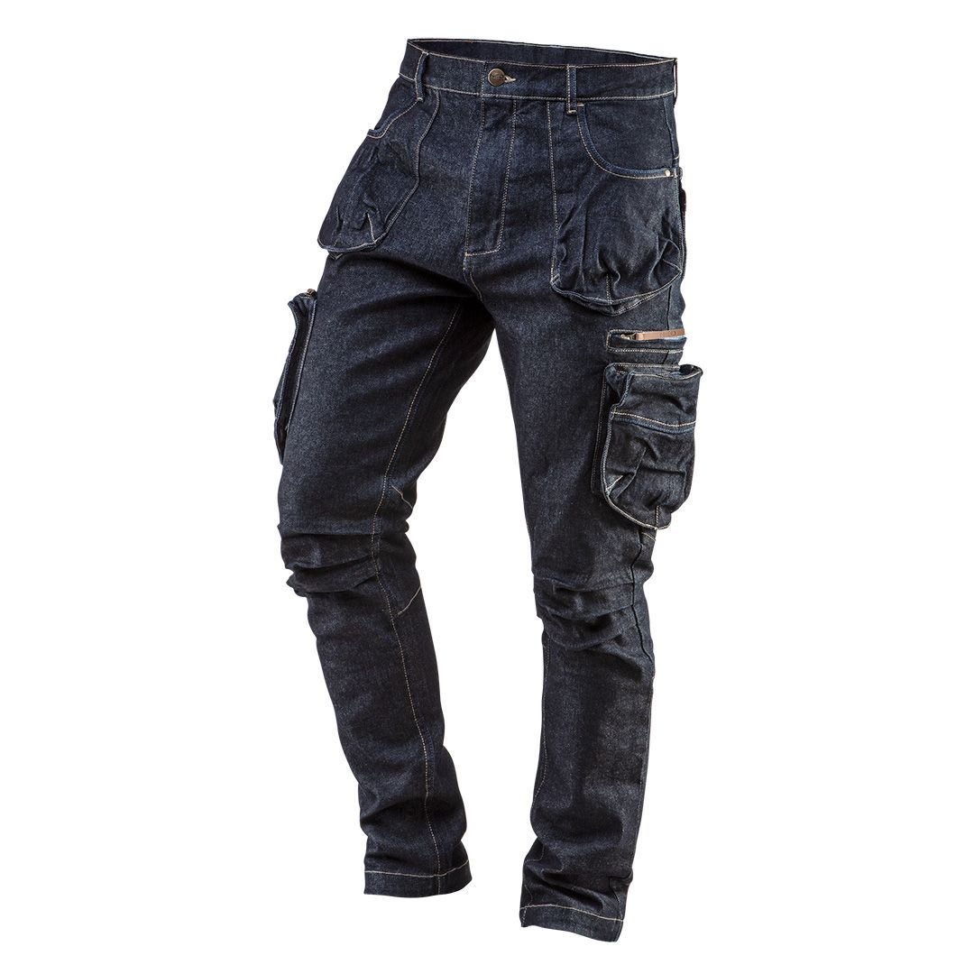 Neo Tools Pants working DENIM, 5 карманов[81-229-S]