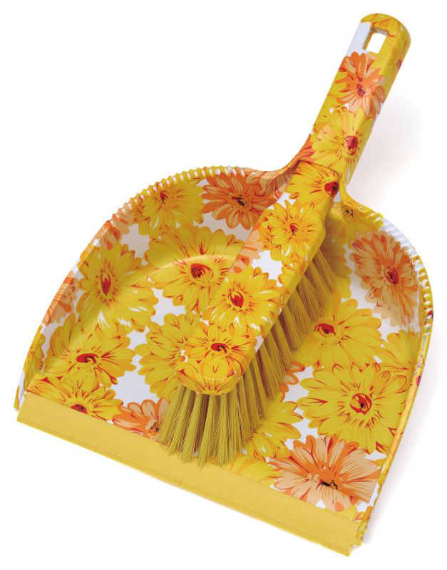 Set for cleaning (brush + scoop) 23×32×9,5 cm Helfer 47-215-037
