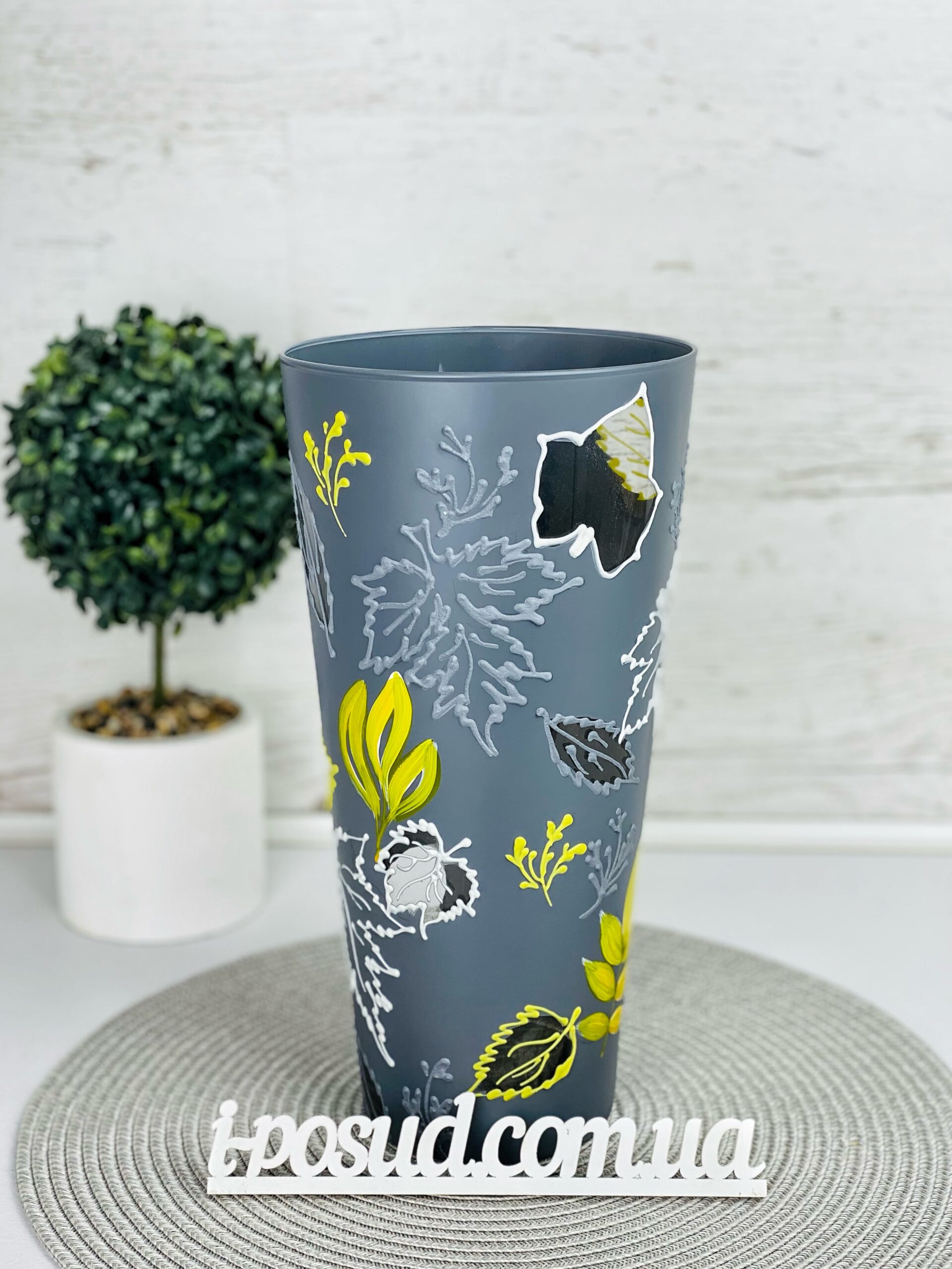 Vase 31,5 cm GlassStyle Х025/1 Lystopad