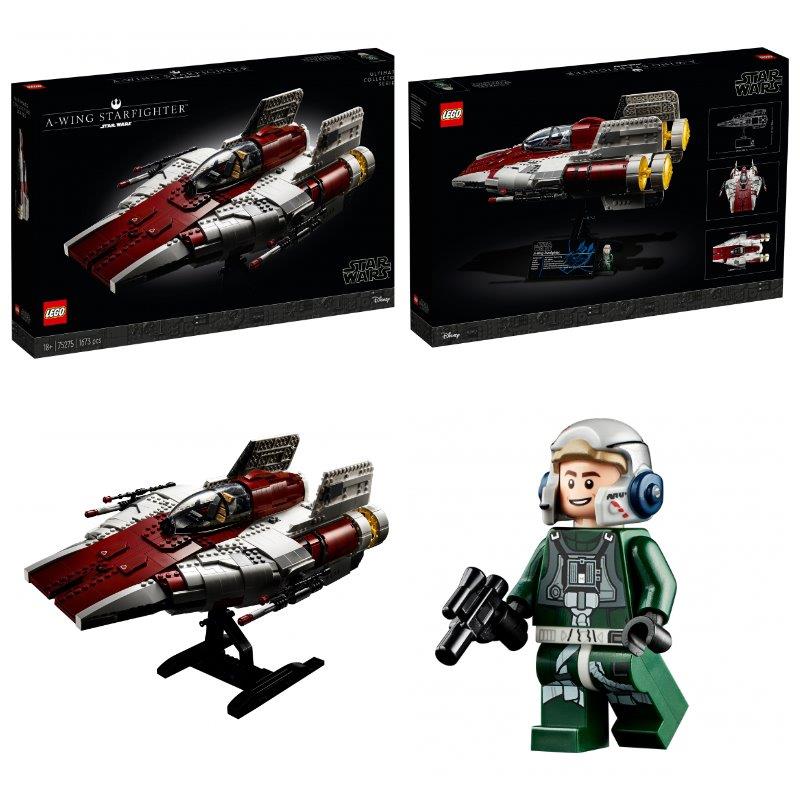 Конструктор LEGO Star Wars™ Истребитель A-wing Starfighter 75275