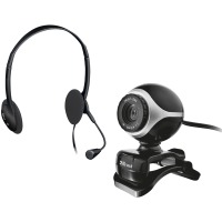 Комп.камера TRUST Chat & VoIP Pack Exis Black