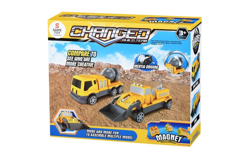 Магнитный конструктор Same Toy Машина 8806_Ut