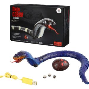 Робот Same Toy Справжня Кобра на радиоуправлении (Синя)