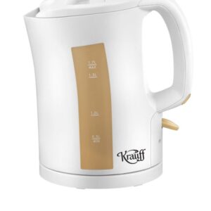 Kettle electric KF-1304 2200 Tue 1.7 l (нержавеющая steel) white Krauff 96-196-504