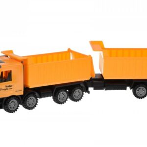 Машинка инерционная Same Toy Super Combination Самоскид жовтий з причепом 98-87Ut-2