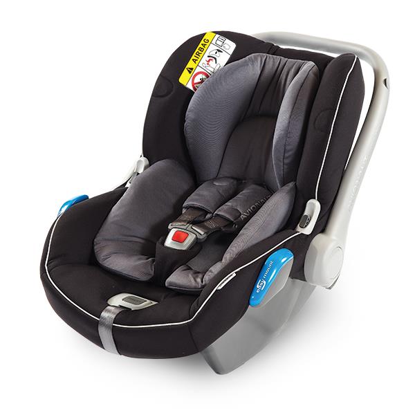 Детское автокресло Avionaut Kite+ (гр.0+) Black/dark grey AV-302-K.04