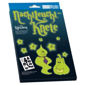 Plasticine classical Becks Plastilin 100г fluorescent B100015