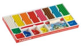 Plasticine classical Becks Plastilin 8 colors from аксесcуарами B100339