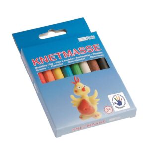 Пластилин классический Becks Plastilin 175 г 8 цветов B100428