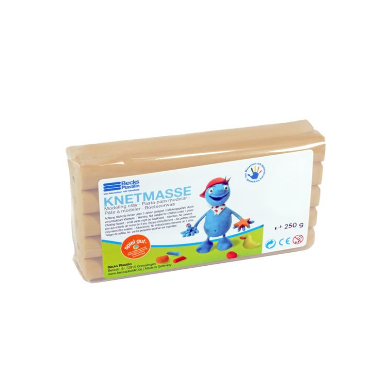 Plasticine classical Becks Plastilin 250г natural B100463