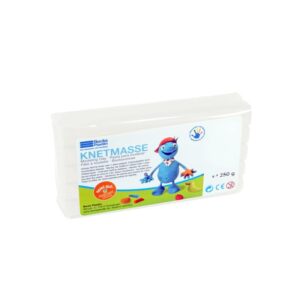 Пластилин классический Becks Plastilin 250г белый B100464