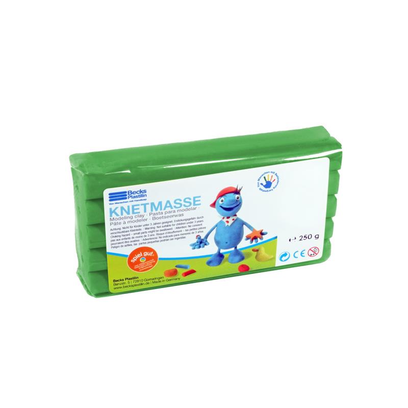 Plasticine classical Becks Plastilin 250г green B100469