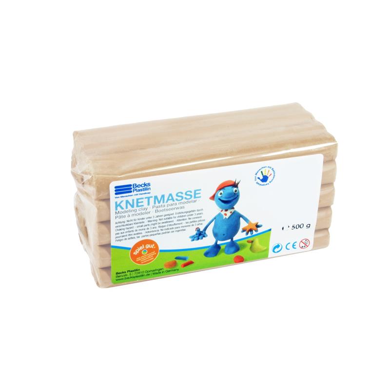 Plasticine classical Becks Plastilin 500г natural B100477