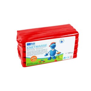 Пластилин классический Becks Plastilin 500г красный B100481