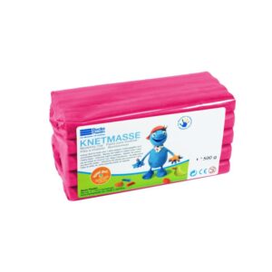 Пластилин классический Becks Plastilin 500г розовый B100482