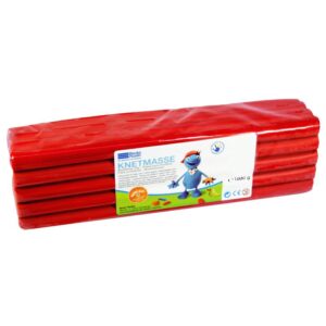 Пластилин классический Becks Plastilin 1000г красный B100495