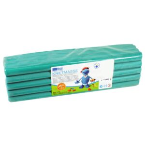 Пластилин классический Becks Plastilin 1000г бирюзовый B100498