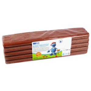 Plasticine classical Becks Plastilin 1000г brown B100502