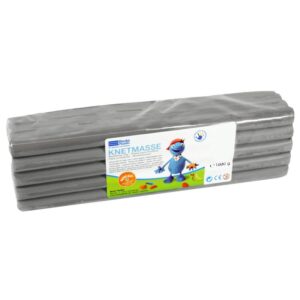 Plasticine classical Becks Plastilin 1000г gray B100503
