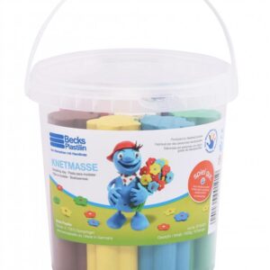 Plasticine classical Becks Plastilin 1000г 8 colors at bucket B100524